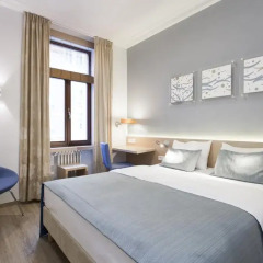 Hotel Carol 3* Стандартный номер с двуспальной кроватью фото 5