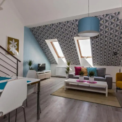 Апартаменты Comfortable Prague Apartments Апартаменты Премиум с 2 отдельными кроватями фото 2