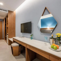Отель BlueSotel Krabi Ao Nang Beach 4* Улучшенный номер с различными типами кроватей фото 7