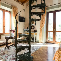 Отель La Locanda Di Borghetto Номер Делюкс с различными типами кроватей фото 19
