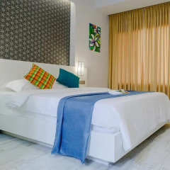 Отель Velana Beach 3* Номер Делюкс с различными типами кроватей фото 3
