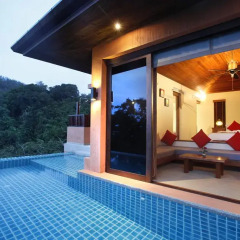 Отель Korsiri Villas 4* Вилла Премиум с различными типами кроватей фото 36