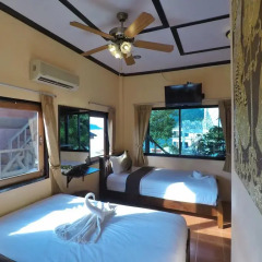 Отель DD Hut Koh Tao 3* Бунгало с различными типами кроватей фото 3