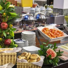 Отель Torre De Cali Plaza Hotel Колумбия, Кали - отзывы, цены и фото номеров - забронировать отель Torre De Cali Plaza Hotel онлайн питание фото 2