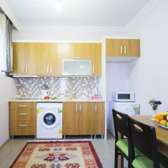 Апартаменты Feyza Apartments Семейные апартаменты с двуспальной кроватью фото 21