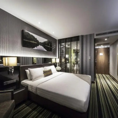 Отель The Continent Bangkok by Compass Hospitality 4* Стандартный номер с различными типами кроватей фото 10