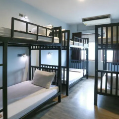 Oldtown Hostel Кровать в общем номере с двухъярусной кроватью фото 16