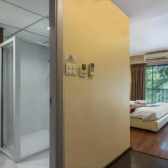 Отель The Cottage Suvarnabhumi 3* Улучшенный номер с двуспальной кроватью фото 11