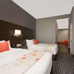 Отель Hawthorn Suites by Wyndham Columbus West 3* Стандартный номер с различными типами кроватей фото 2