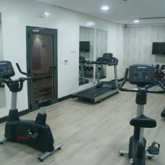 Al Khaima City Center in Nouakchott, Mauritania from 253$, photos, reviews - zenhotels.com fitness facility