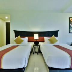 Отель Bhu Nga Thani Resort and Spa 4* Номер Делюкс с различными типами кроватей фото 8