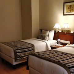 Отель Jaypee Vasant Continental 5* Номер Делюкс с различными типами кроватей фото 6