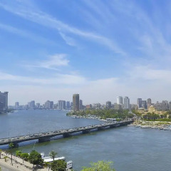Отель The Nile Ritz-Carlton, Cairo 5* Номер Делюкс с различными типами кроватей фото 3