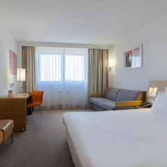 Отель Novotel Kraków City West 4* Улучшенный номер с различными типами кроватей фото 2