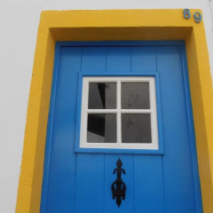Отель House With in Mosteiros With Wonderful Mountain View and E Понта-Делгада балкон