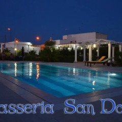 Отель B&B Masseria San Dana Гальяно дель Капо бассейн