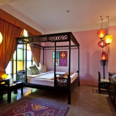 Отель Shanghai Mansion Bangkok 4* Улучшенный номер с разными типами кроватей фото 3