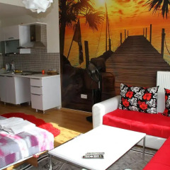 Отель Gunes Vip Aparts And Suits Студия с различными типами кроватей фото 4