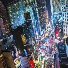 Отель Crowne Plaza Times Square Manhattan 4* Стандартный номер с двуспальной кроватью фото 8