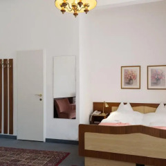 Отель Pension Neuer Markt 3* Номер Эконом с двуспальной кроватью (общая ванная комната) фото 5