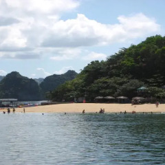 Отель Halong Bay Aloha Cruises пляж фото 2