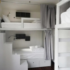 Отель Cacha bed Кровать в женском общем номере с двухъярусной кроватью фото 7