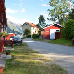 Отель Nesset Fjordcamping парковка