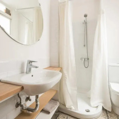 Отель Apartamento en Olmo-Antón Martín ванная фото 2