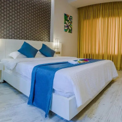 Отель Velana Beach 3* Улучшенный номер с различными типами кроватей фото 4