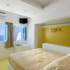 Отель Abyssanto Suites & Spa 4* Улучшенные апартаменты с различными типами кроватей фото 3