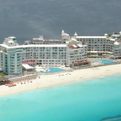 Отель Cancun Plaza Condo пляж фото 2
