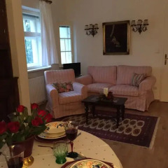 Отель Exquisites Gartenapartment in eleganter Jugendstilvilla Австрия, Вена - отзывы, цены и фото номеров - забронировать отель Exquisites Gartenapartment in eleganter Jugendstilvilla онлайн интерьер отеля фото 3