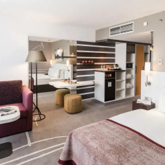 Отель Holiday Inn Munich - City Centre 4* Стандартный номер с различными типами кроватей фото 7