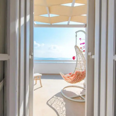 Отель Santorini Secret Suites & Spa 5* Вилла Junior с различными типами кроватей фото 16