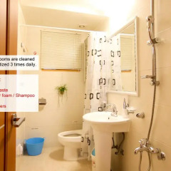 Отель Bounce Guesthouse Hongdae (Foreigners Only) ванная