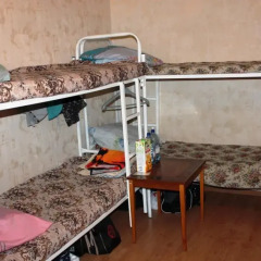 Hostel Preobrazhensky Кровать в общем номере с двухъярусной кроватью
