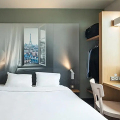 B&B Hotel PARIS Porte de la Villette 2* Стандартный номер с двуспальной кроватью фото 4