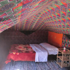 Отель Bivouac Le Ciel Bleu Марокко, Мерзуга - отзывы, цены и фото номеров - забронировать отель Bivouac Le Ciel Bleu онлайн комната для гостей