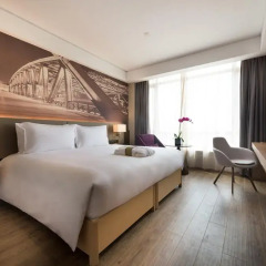 Отель Mercure Shanghai Hongqiao Airport 4* Стандартный номер с различными типами кроватей фото 3