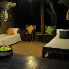 Отель Back of Beyond - Safari Lodge Yala 3* Бунгало с различными типами кроватей фото 14
