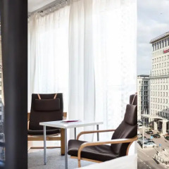 Отель Apartment4you Wilcza Студия с различными типами кроватей фото 16