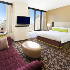 Отель Fairfield Inn & Suites by Marriott New York Midtown Manhattan/Penn Station 3* Люкс с различными типами кроватей фото 2