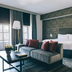 Отель Marriott St. Louis Grand 4* Стандартный номер с различными типами кроватей фото 9