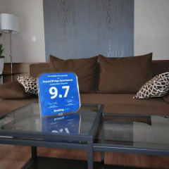 Апартаменты Arpad Bridge Apartments комната для гостей фото 3