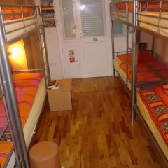 Hostel Split Backpackers Кровать в общем номере с двухъярусной кроватью фото 14