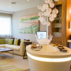Отель Hilton Barcelona 4* Представительский люкс с различными типами кроватей фото 4