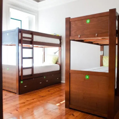 Lisb'on Hostel Кровать в общем номере с двухъярусной кроватью фото 8