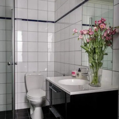 Апартаменты Frogner House Apartments - Skovveien 8 Стандартный семейный номер с двуспальной кроватью фото 9