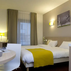Отель Aparthotel Adagio access Brussels Europe 2* Студия с различными типами кроватей фото 3