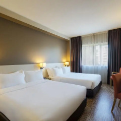 Отель HF Tuela Porto 3* Стандартный номер разные типы кроватей фото 4